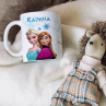 “Холодные сердца” - кружки детская с именем девочки Карина, изображением героев. Фото № 1